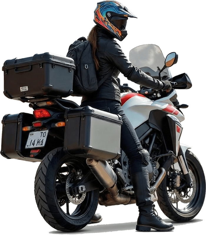 moto girl